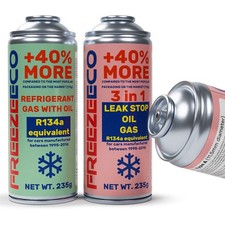 Car air conditioning gas set