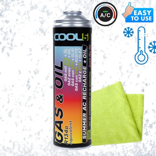 Cool5 car air con regas - cool5,